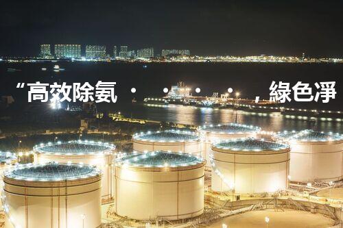 “高效除氨，綠色凈流：揭秘氨氮廢水處理新篇章”